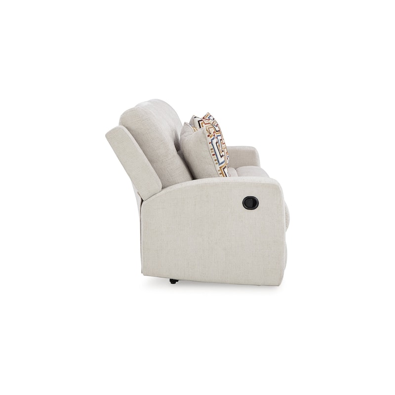 Signature Design by Ashley Danum Beige 2 Seat Reclining Sofa - 87"W x 40"D x 41"H