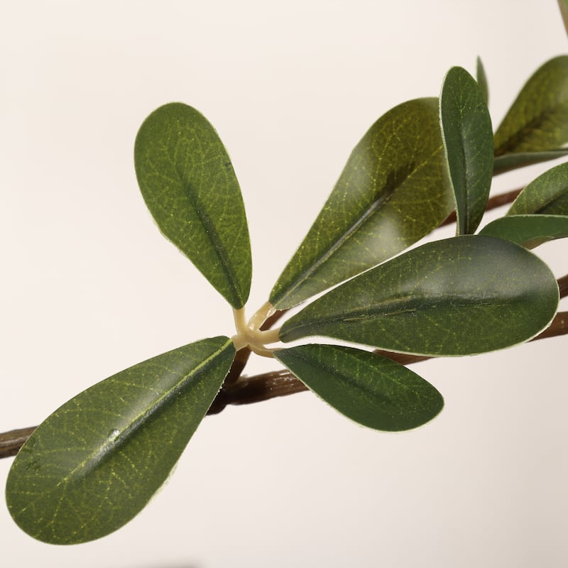 7FT Artificial Black Olive Tree