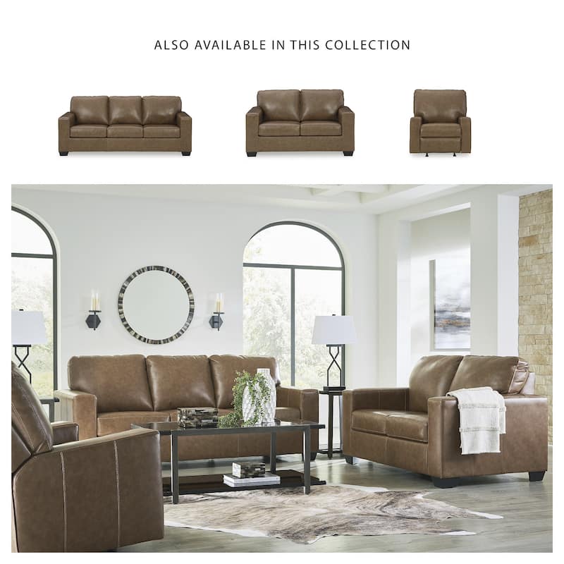 Signature Design by Ashley Bolsena Caramel Sofa - 85"W x 38"D x 36"H