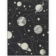 preview thumbnail 9 of 14, Mod-Tod Galaxy Orbit Space Pattern Multicolor Kids Area Rug 3'11" x 5'7" - Black - Rectangle