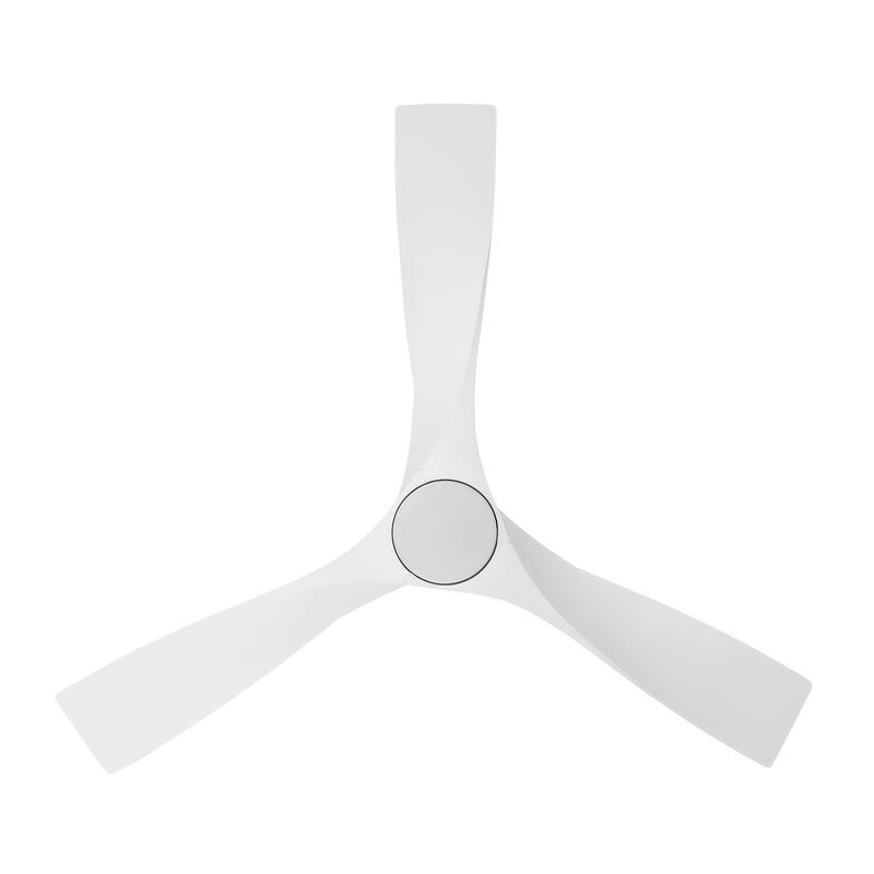 CO-Z 52" Modern Ceiling Fan with Dimmable LED Light and Remote