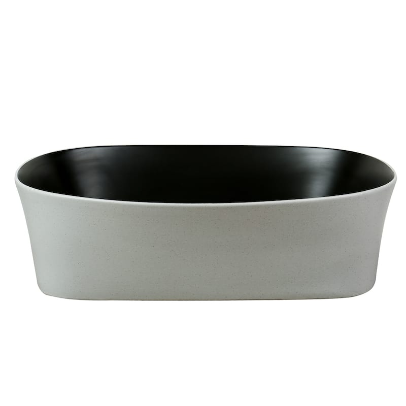 Fine Fixtures Dumbo Modern Bathroom Vanity -Black Rack with Vessel Sink