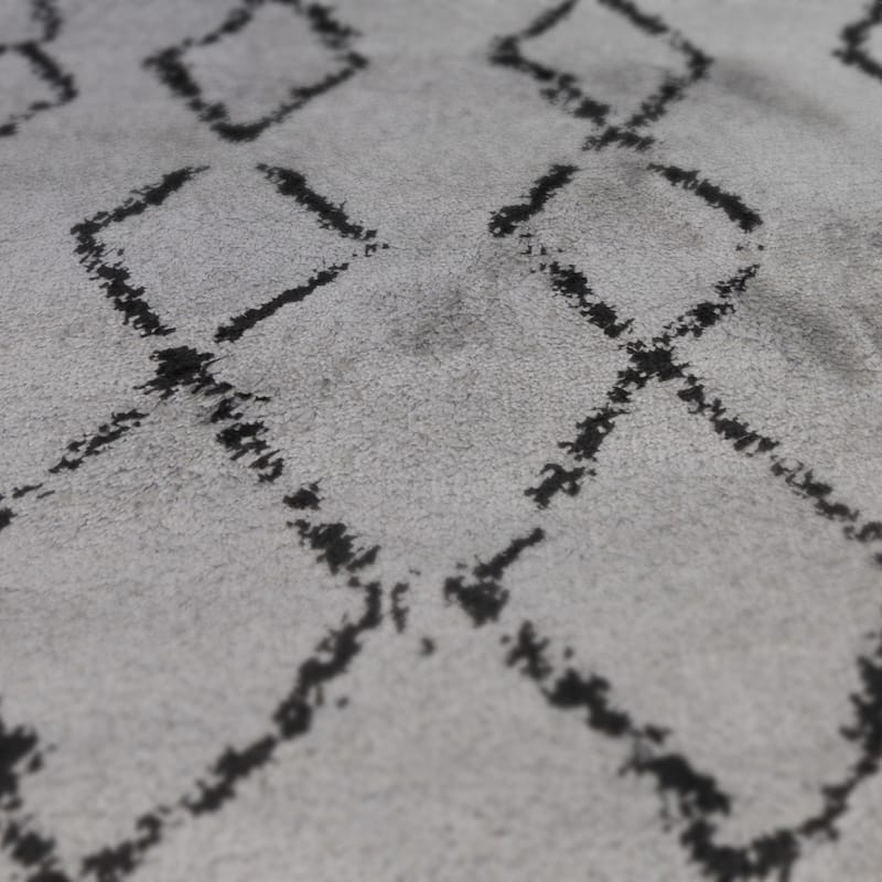 Aspen Denise Southwestern Geometric Shag Area Rug