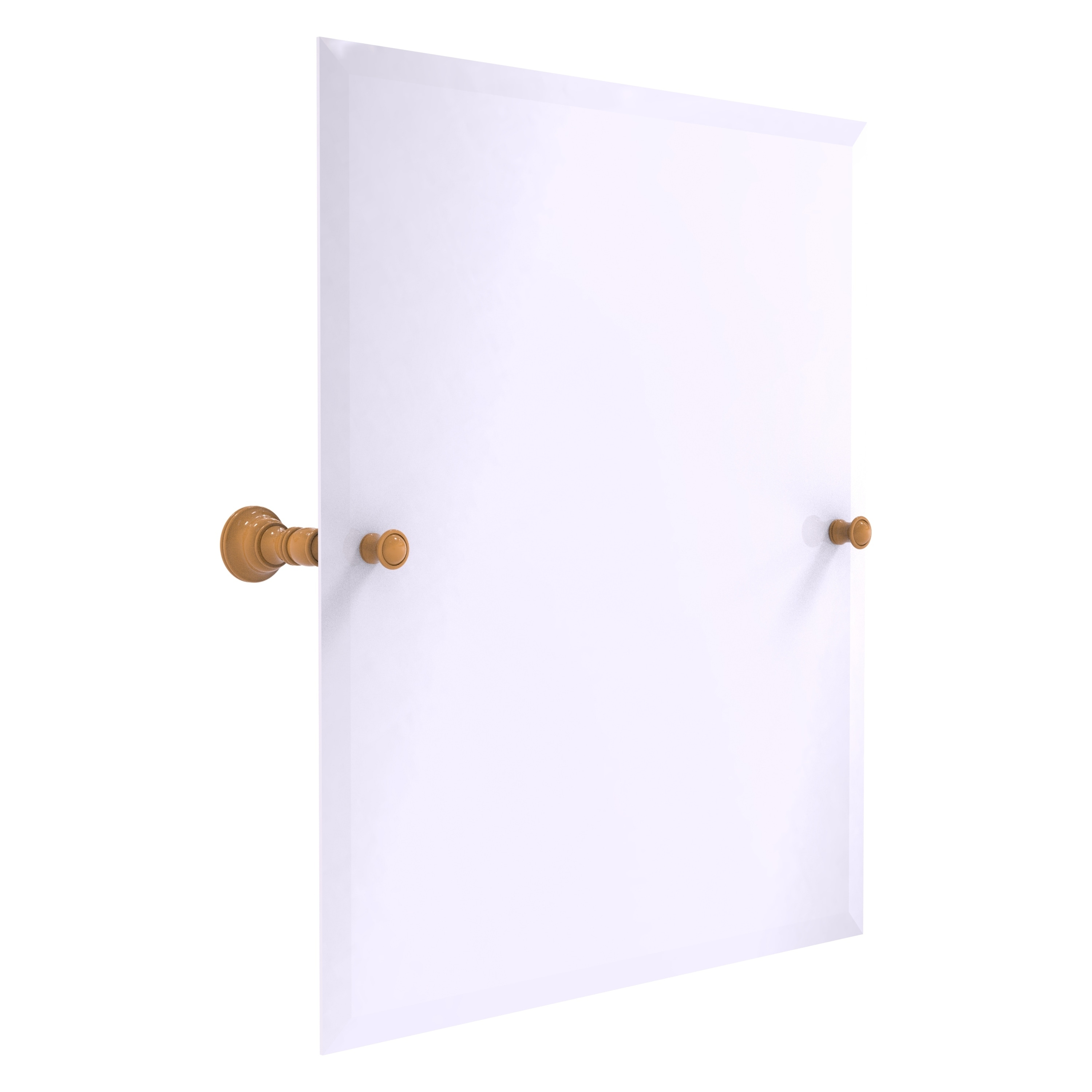 Allied Brass Carolina Collection Frameless Rectangular Tilt Mirror with Beveled Edge