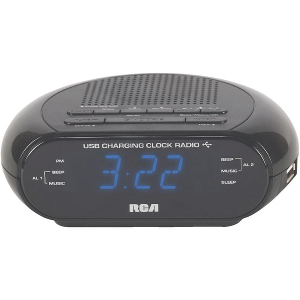 RCA Usb Alarm Clock Radio