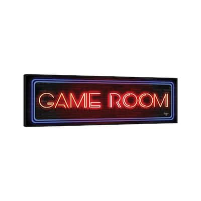 iCanvas "Game Room Neon Sign " by Mollie B. Canvas Print