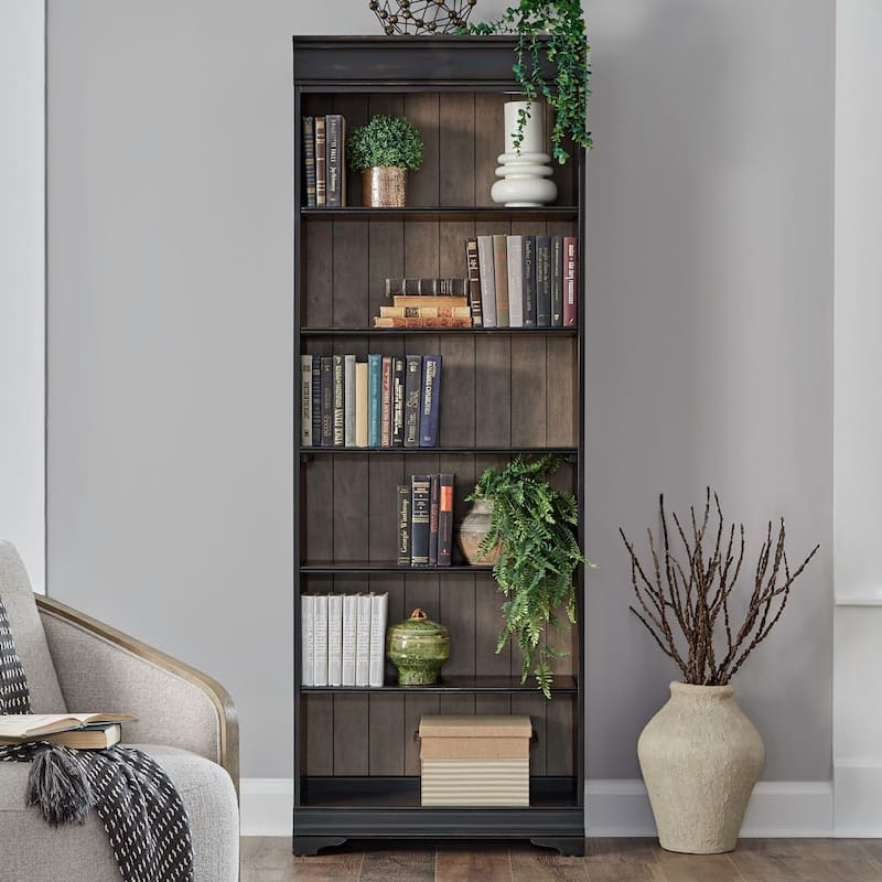 Liberty Furniture Meritage Home Office Bookcases - Size Options - Width 30" x Depth 13" x Height 84"