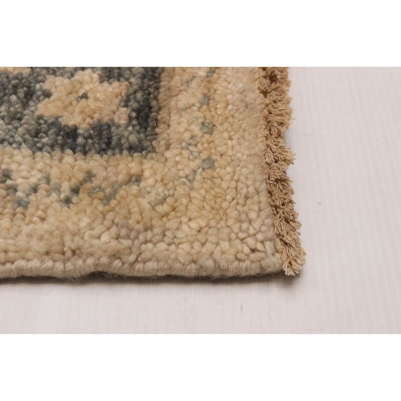 ECARPETGALLERY Hand-knotted Jules Serapi Khaki Wool Rug - 8'1 x 9'10