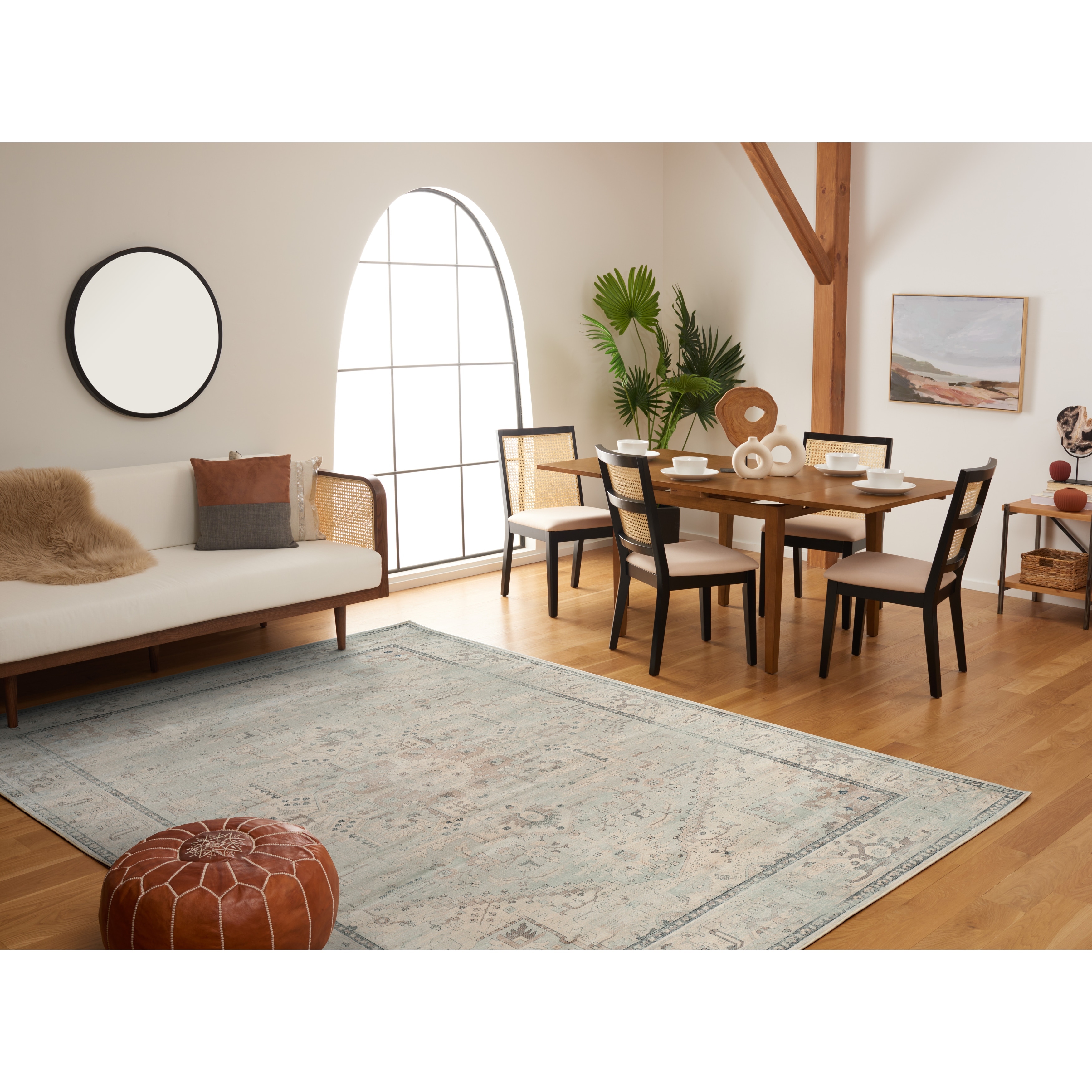 SAFAVIEH Handknotted Izmir Aliza Traditional Oriental Wool Rug with