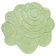preview thumbnail 12 of 13, SAFAVIEH Handmade Novelty Massima Floral Rug 3' Round - Green - Round