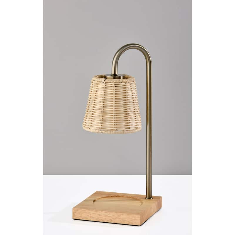 Ridgley Candlewarmer Lamp with Timer - Dimmable Wax Melt Heater, 3 Lighting Modes & Auto Shutoff