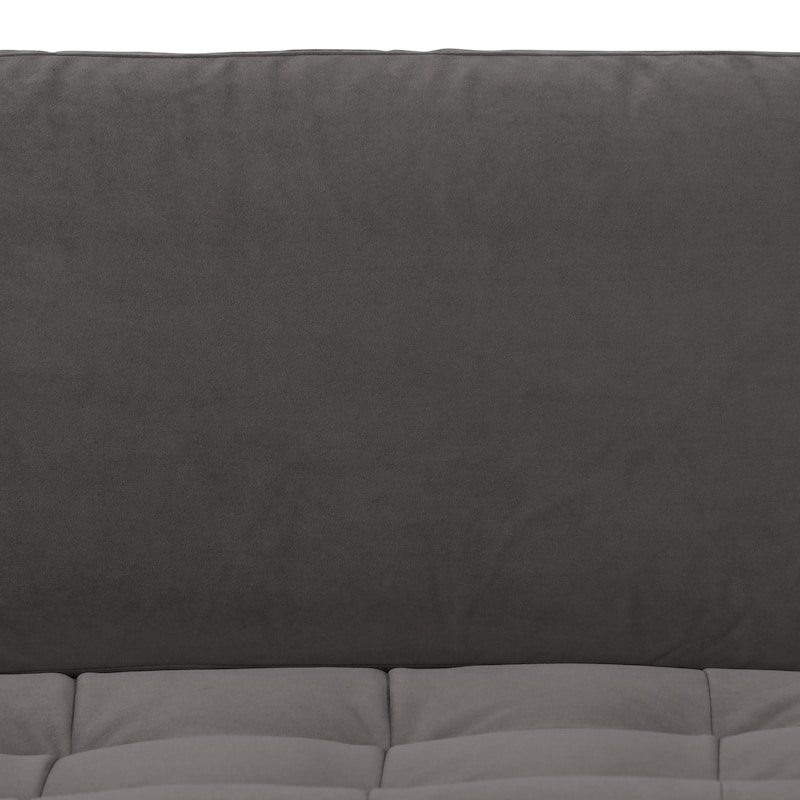 Poly & Bark Napa 72" Velvet Fabric Apartment Sofa