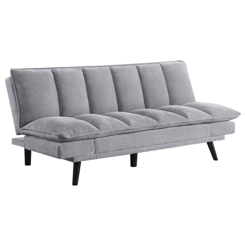 Laredo Upholstered Tufted Convertible Sofa Bed - Grey