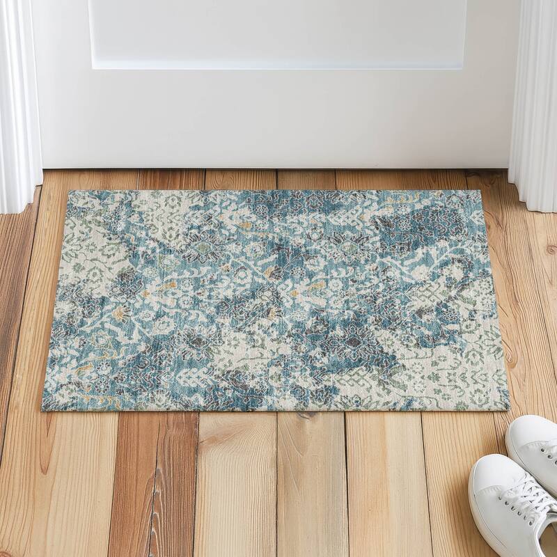 Machine Washable Indoor/ Outdoor Global Avon Chantille Rug