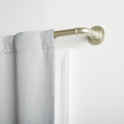 ATI Home Hyde Adjustable Wrap Around Curtain Rod Set