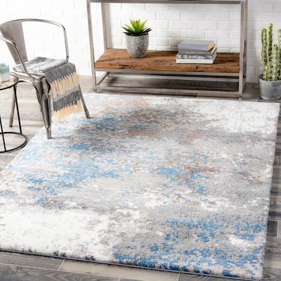 Livabliss Sloanne Plush Modern Area Rug