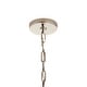 preview thumbnail 4 of 3, Kichler Abbotswell 19 inch 4 Light Pendant in Polished Nickel