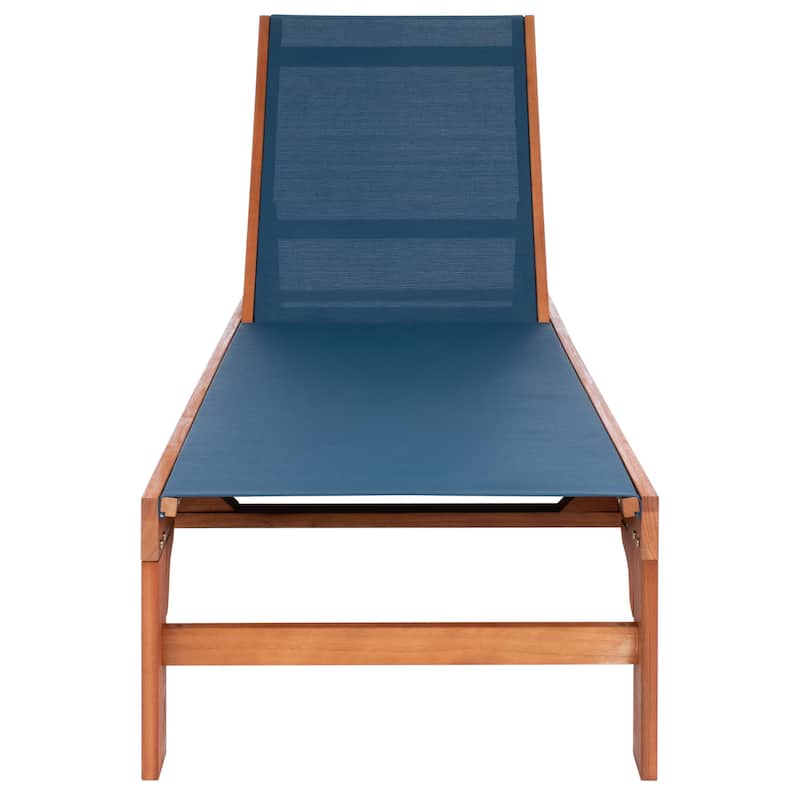 SAFAVIEH Outdoor Liubomira Sunlounger - 25Wx81Dx39H
