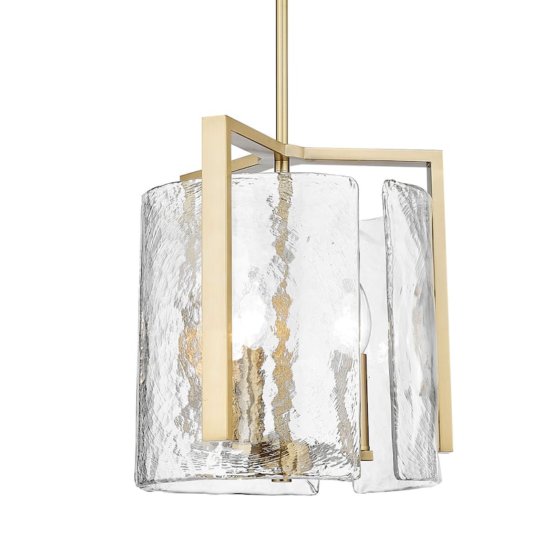Golden Lighting 3164-3P HWG Aenon 3 Light 13" Wide Taper Candle