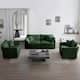 Option Green 2-Seater Sofa+Accent Chairs*2