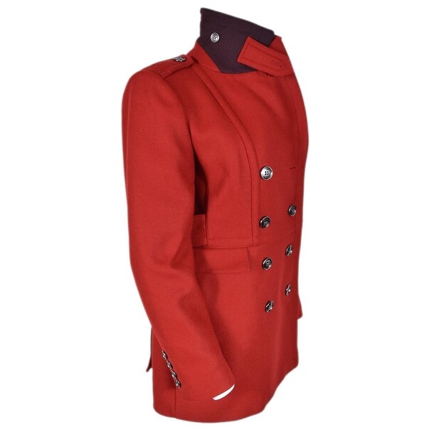 burberry women's wool cashmere pea coat