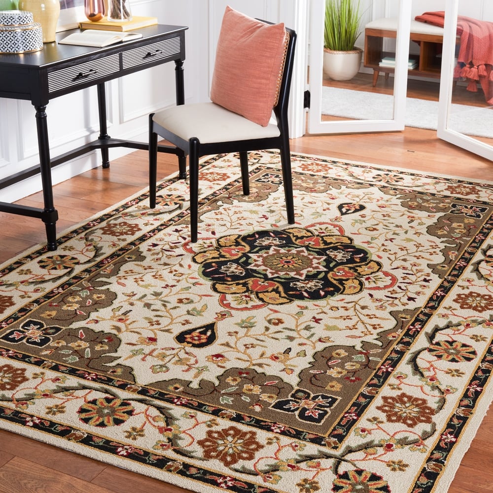 SAFAVIEH Handmade Easy Care Slavina Oriental Rug
