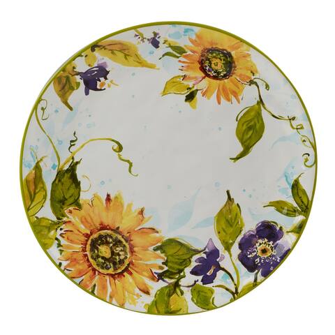 Certified International Sun Garden Round Platter