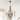 8-light Candle Style Empire Beaded Chandelier - Rusty
