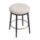 preview thumbnail 7 of 22, Modern 24.75" Set of 2 Bar Stools with Foam Padded Seat, Metal Legs for Dining Room Living Room and Bedroom