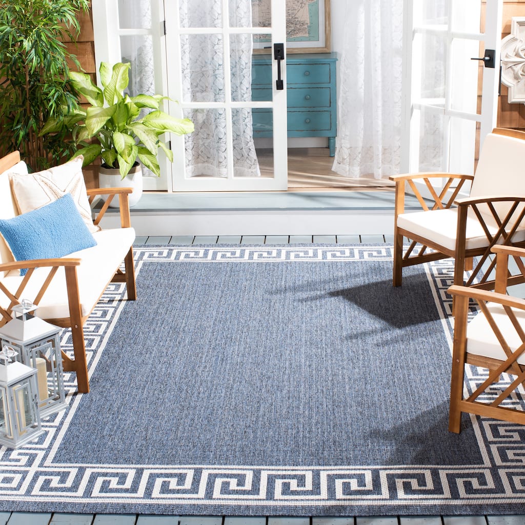 Martha Stewart by SAFAVIEH Washable Adeliya Indoor/ Outdoor Waterproof Rug