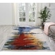preview thumbnail 14 of 12, Nourison Chroma Colorful Abstract Area Rug 5'6" x 8' - Multi - Rectangle