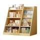 preview thumbnail 7 of 8, Kids Sling Book Rack & Toy Storage Organizer with Shelf,Wood