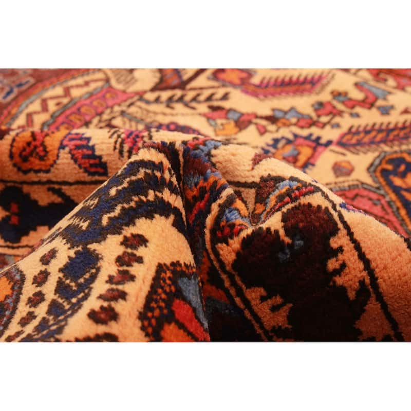 Teimani Orange Rug 2'11" x 4'7" - 2'11 x 4'7