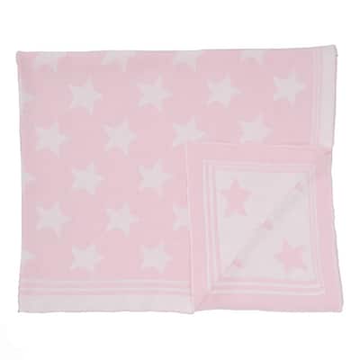 Knit Star Baby Blanket