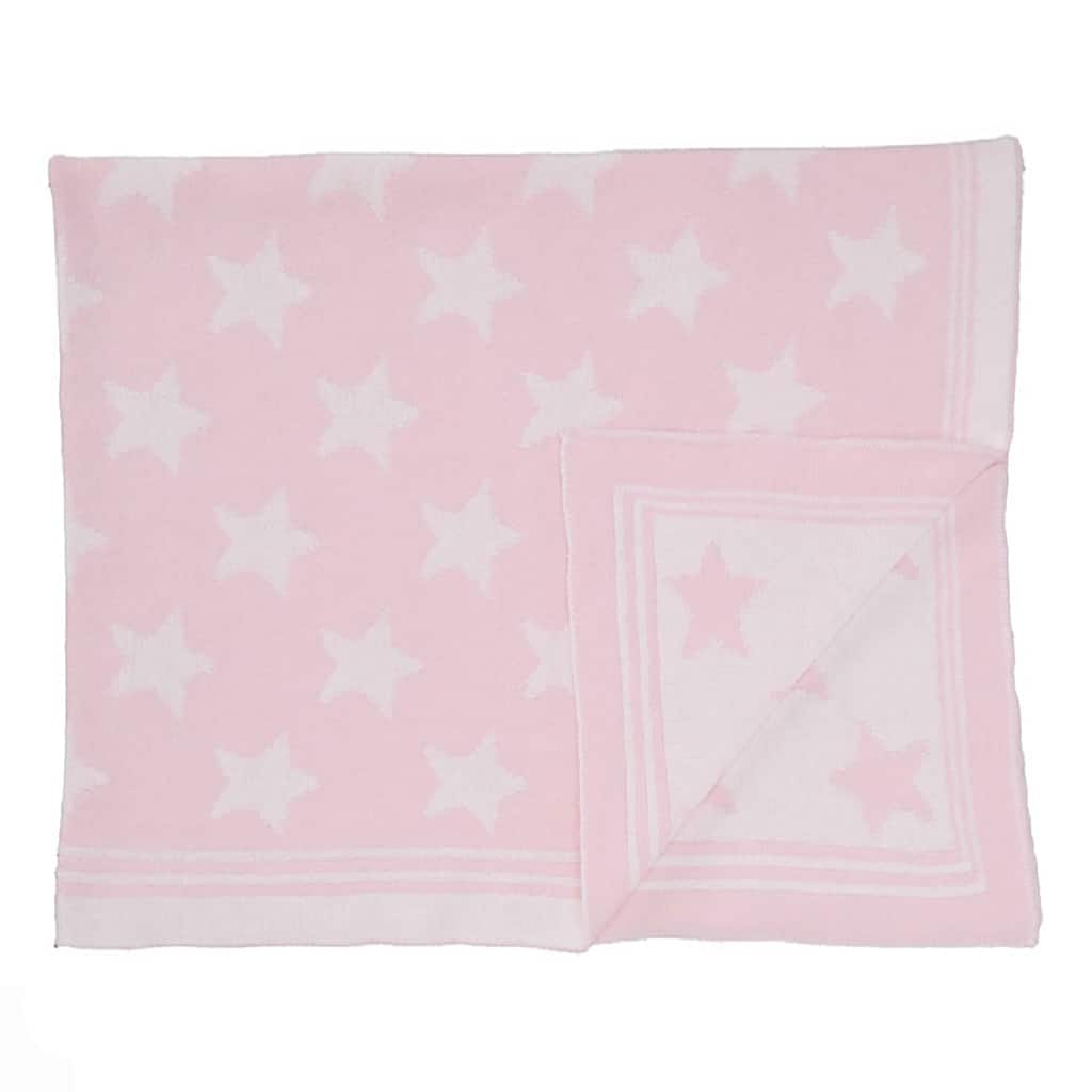 Knit Star Baby Blanket