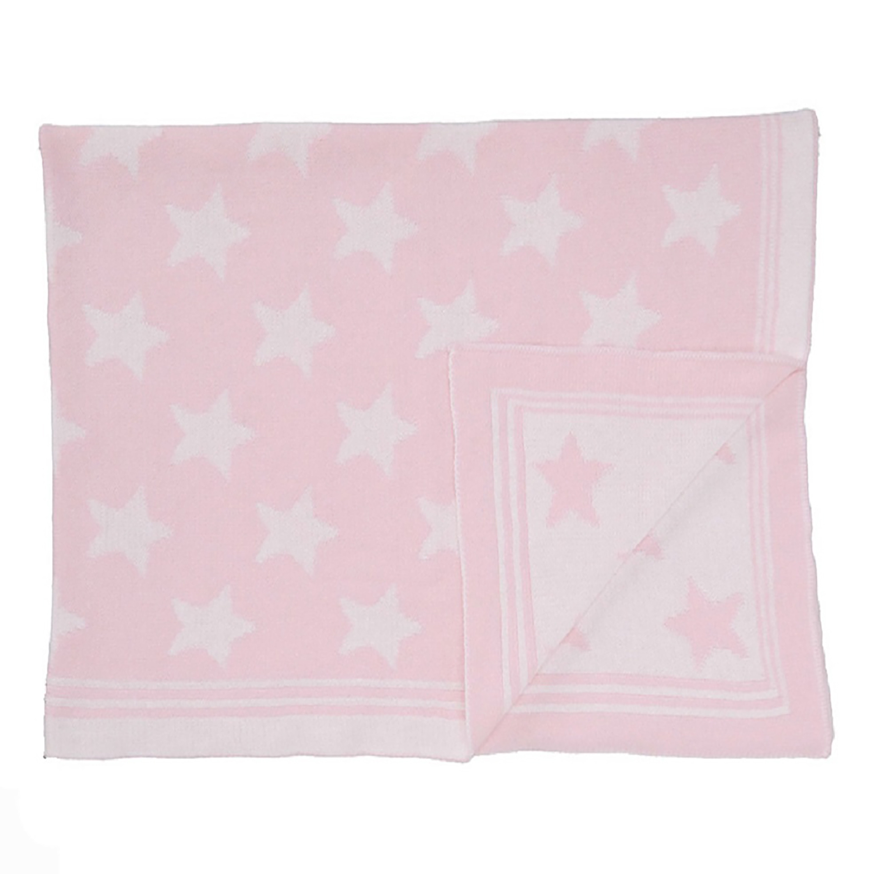 Knit Star Baby Blanket