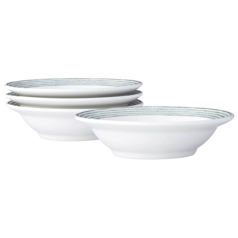 Noritake Hammock Set of 4 Fruit Bowls, 5 1/2", 5 oz. - Green