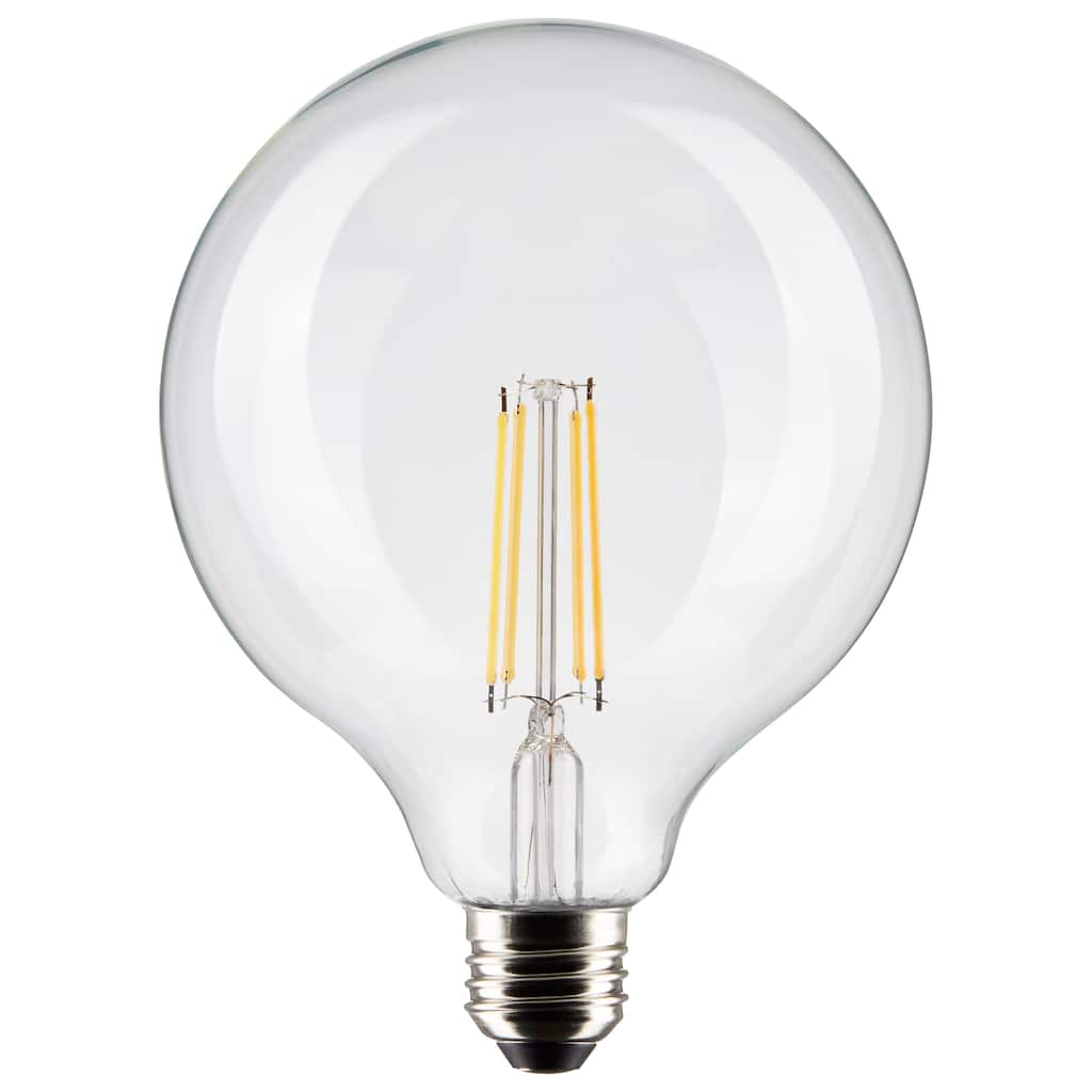 8 Watt G40 LED - Clear - Medium base - 90 CRI - 3000K - 120 Volt