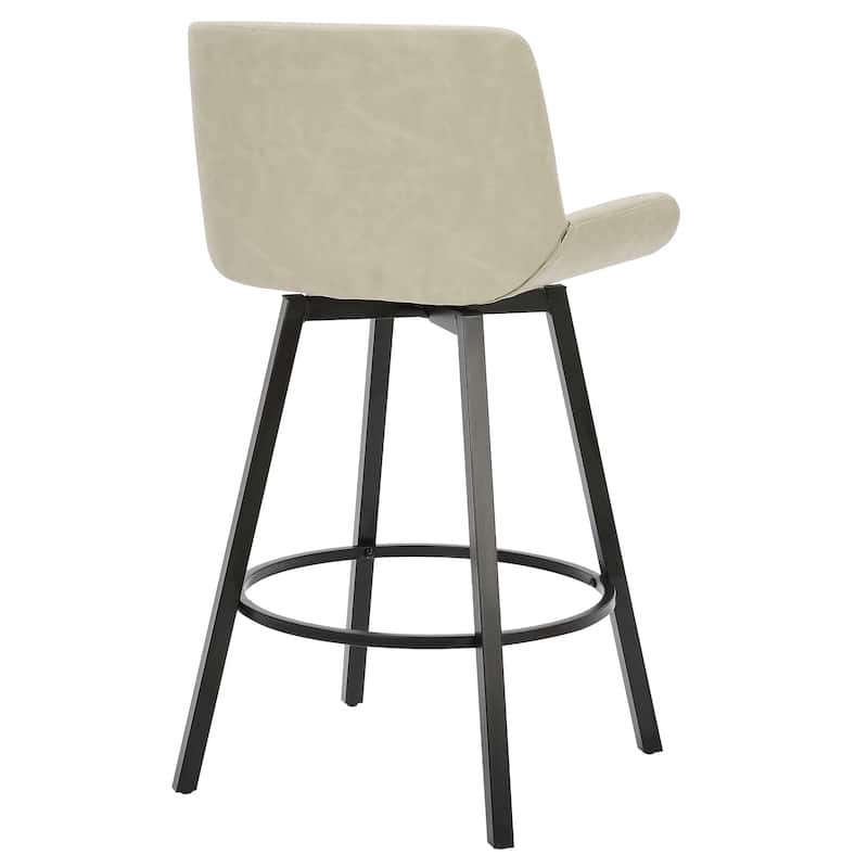 Modern 26" Counter Stool with Swivel, Set of 4