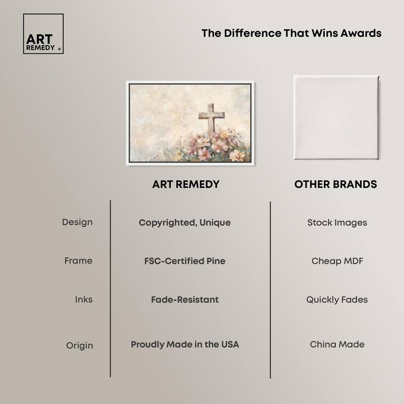 Blessed Remembrance Canvas by Art Remedy