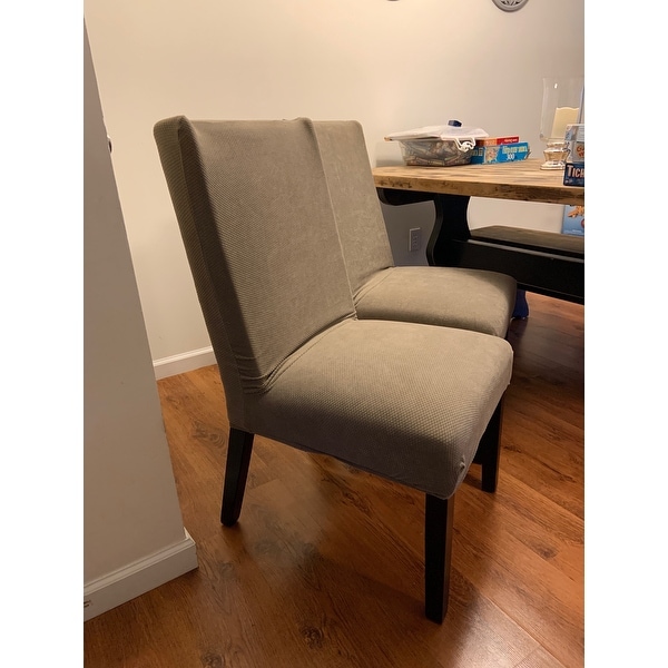 Top Product Reviews For Sure Fit Stretch Pique Short Dining Room