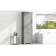 preview thumbnail 17 of 23, Freestanding Tall Bathroom Storage Cabinet, with 2 Different Size Drawers and Adjustable Shelf, Painted Finish