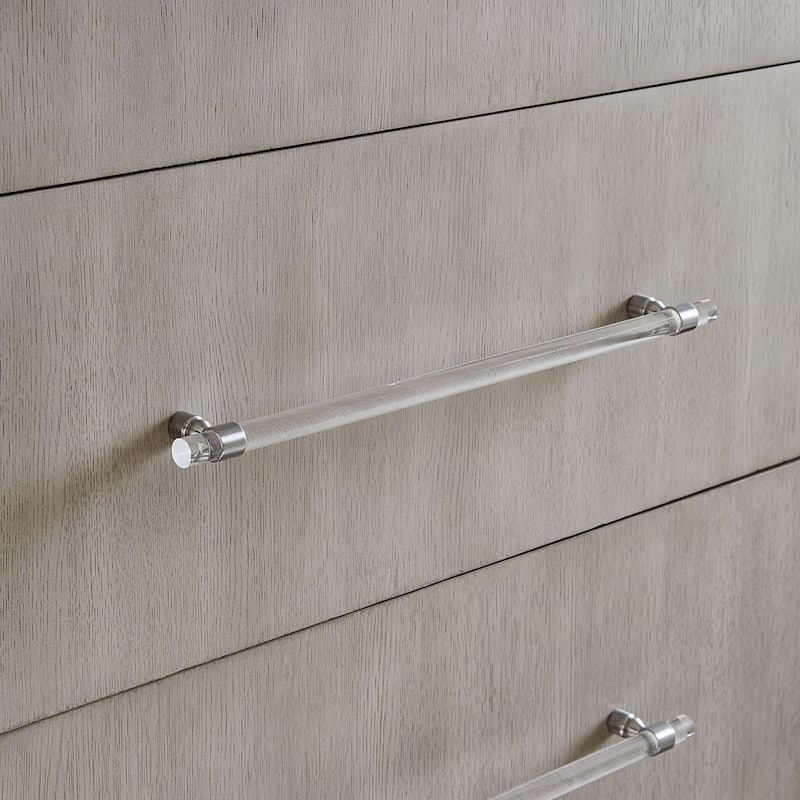 Argento Nightstand in Misty Grey