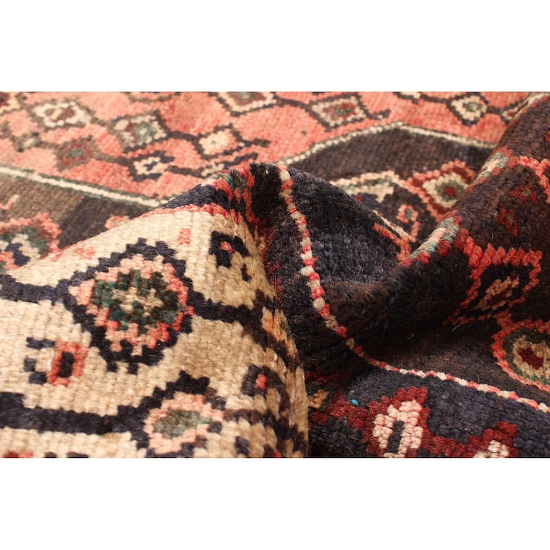 ECARPETGALLERY Hand-knotted Andelz Brown Wool Rug - 4'3 x 7'7