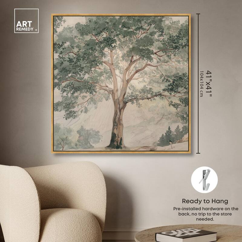 Emanating Branches I Canvas by Art Remedy