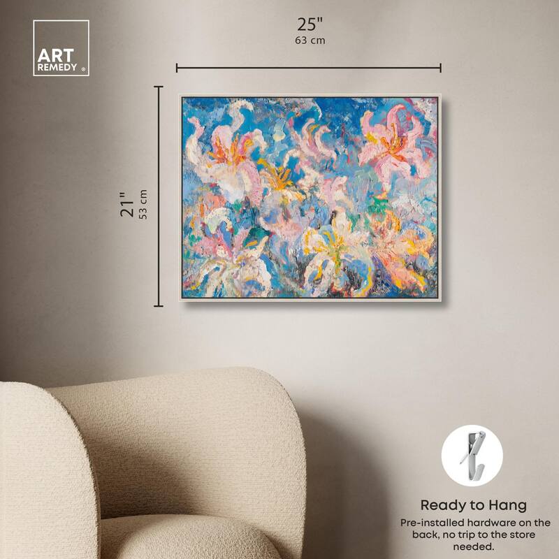 Pastel Riot I Canvas by Art Remedy