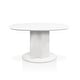 preview thumbnail 9 of 24, Furniture of America Astra Modern Wood Oval Dining Table with Fluted Base