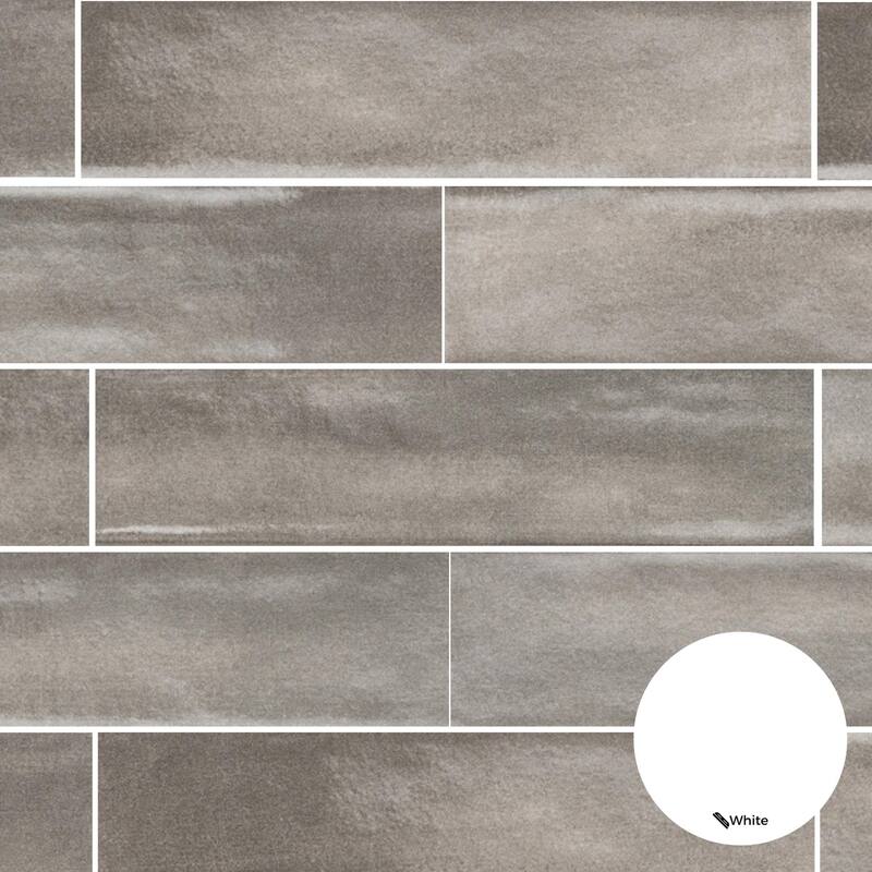 Battery Park 2.31x14.44 Tortora Glossy Porcelain Subway Wall Tile