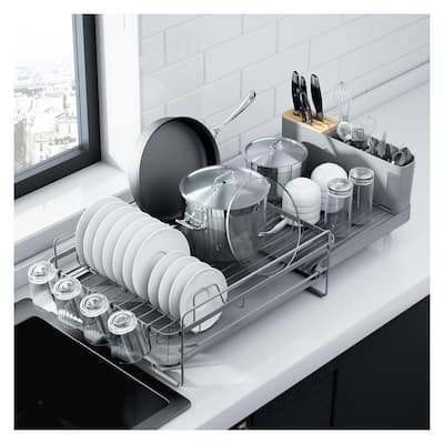 Large Dish Drying Rack - Extendable Dish Rack