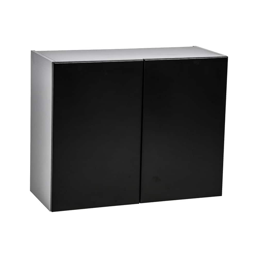 30" x 24" Wall Cabinet-Double Door-Grey - 30 x 24 x 12